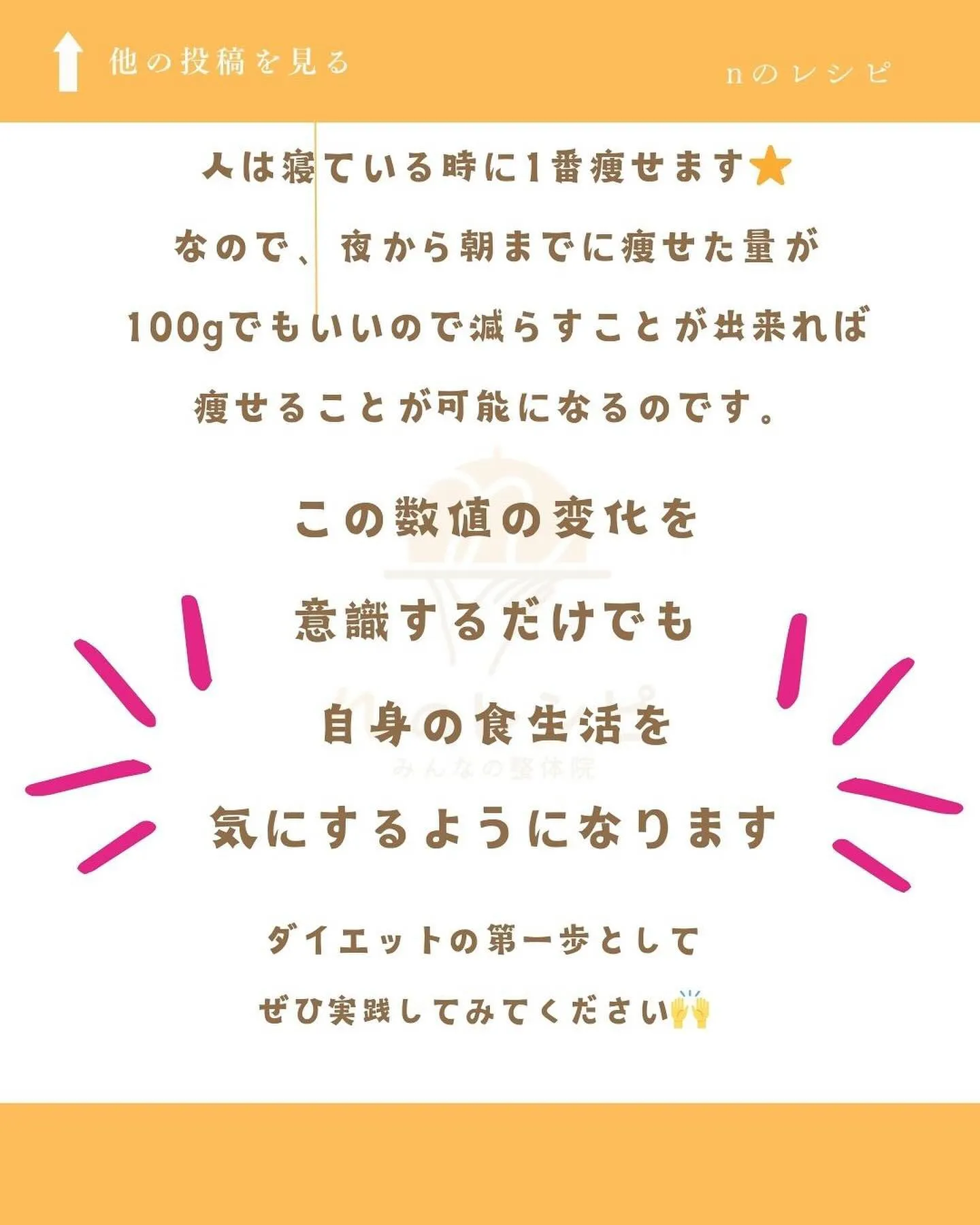 ダイエットの第一歩として、まずは自分の体重の変化を把握する所...